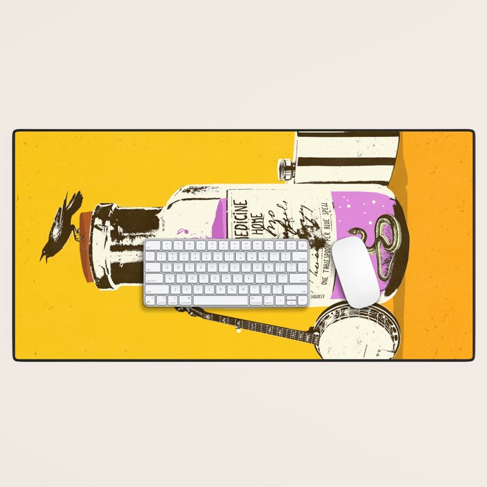 MUSIC IS MEDICINE Desk Mat Gallery Image 1