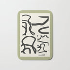 Abstract line art 191 Bath Mat Gallery Image 1