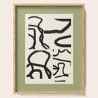 Abstract line art 191 Serving Tray Gallery Image 1