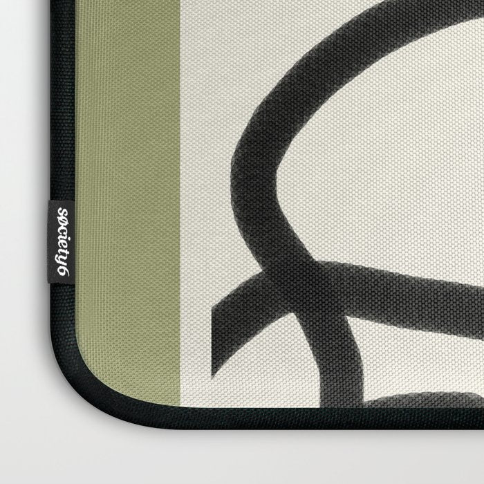 Abstract line art 191 Laptop Sleeve Gallery Image 3