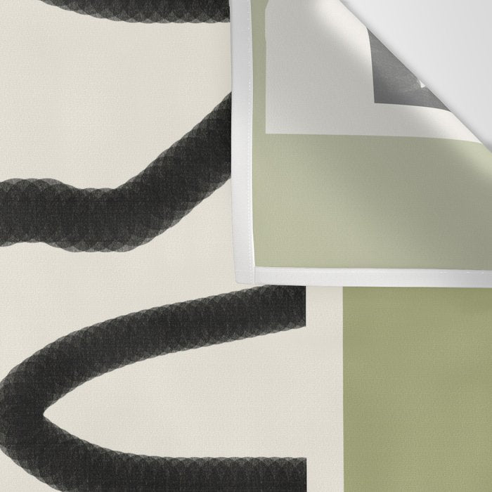 Abstract line art 191 Wall Tapestry Gallery Image 3