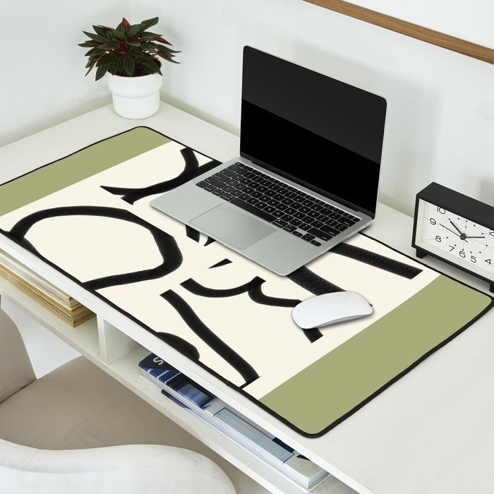 Abstract line art 191 Desk Mat Gallery Image 2