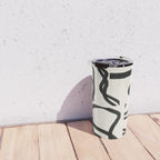 Abstract line art 191 Travel Mug Gallery Image 4