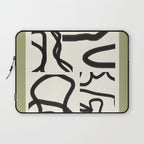 Abstract line art 191 Laptop Sleeve Gallery Image 1