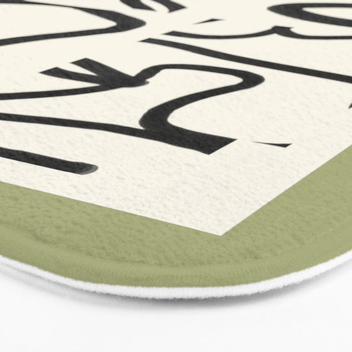 Abstract line art 191 Bath Mat Gallery Image 3