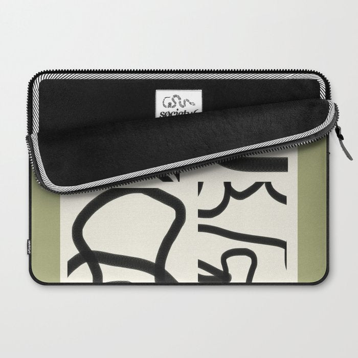 Abstract line art 191 Laptop Sleeve Gallery Image 2