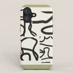 Abstract line art 191 iPhone Case Gallery Image 1