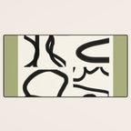 Abstract line art 191 Desk Mat Gallery Image 3