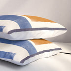 Subway Map Abstract Geometric Pillow Sham Gallery Image 3