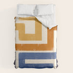 Subway Map Abstract Geometric Duvet Cover Gallery Image 6