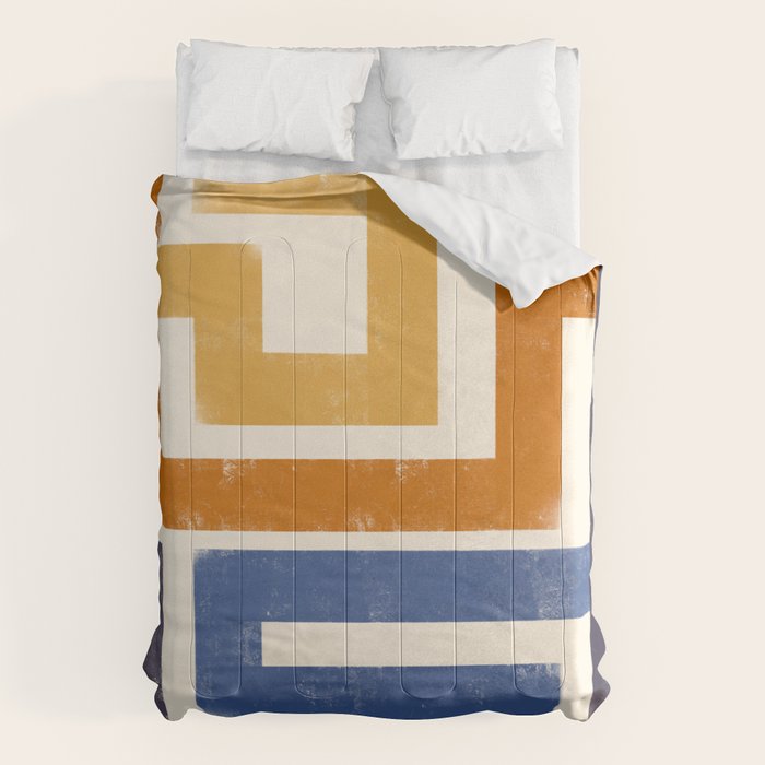 Subway Map Abstract Geometric Comforter Gallery Image 6