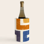 Subway Map Abstract Geometric Wine Chiller Gallery Image 2