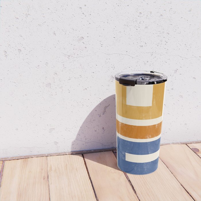Subway Map Abstract Geometric Travel Mug Gallery Image 4