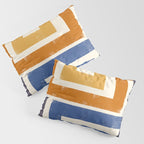 Subway Map Abstract Geometric Pillow Sham Gallery Image 3