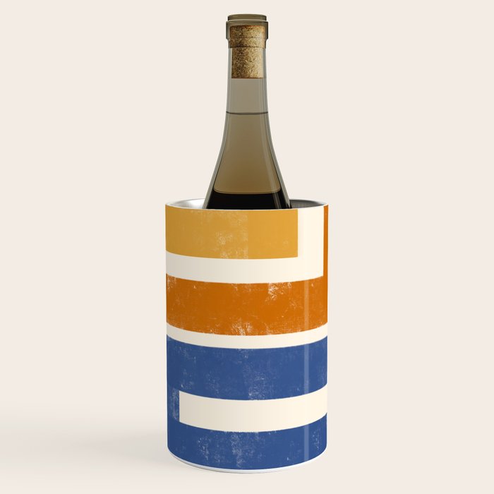 Subway Map Abstract Geometric Wine Chiller Gallery Image 1