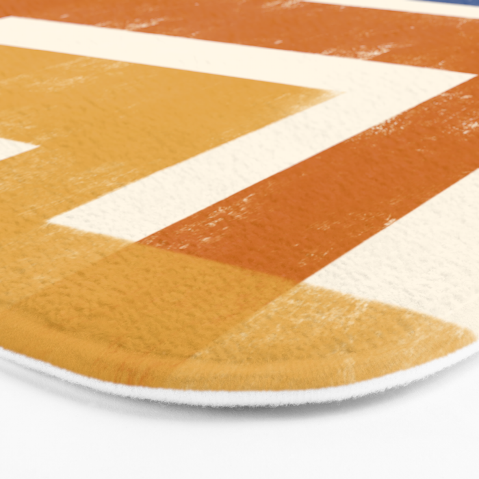 Subway Map Abstract Geometric Bath Mat Gallery Image 3