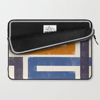 Subway Map Abstract Geometric Laptop Sleeve Gallery Image 2
