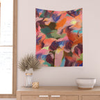 A Maroon Dream Wall Tapestry Gallery Image 2