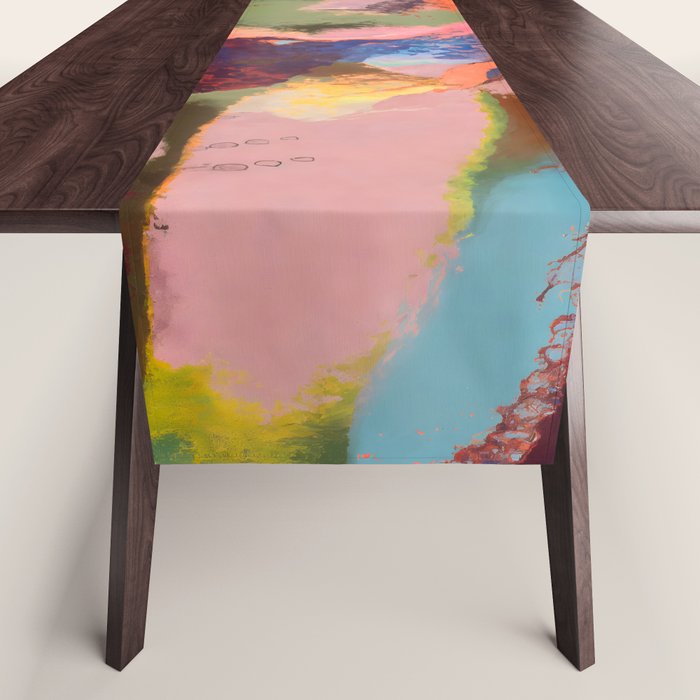 A Maroon Dream Table Runner Gallery Image 1