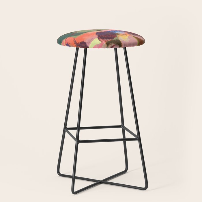 A Maroon Dream Stool Gallery Image 1