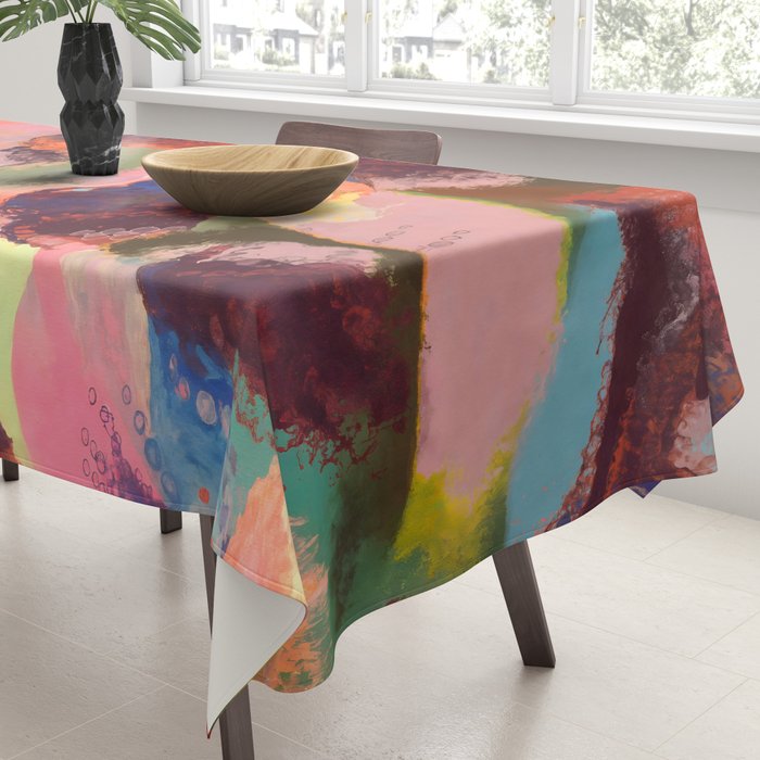 A Maroon Dream Tablecloth Gallery Image 3