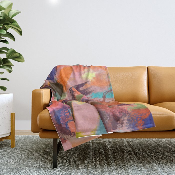 A Maroon Dream Throw Blanket Gallery Image 1