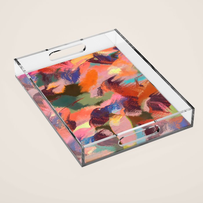 A Maroon Dream Acrylic Tray Gallery Image 1