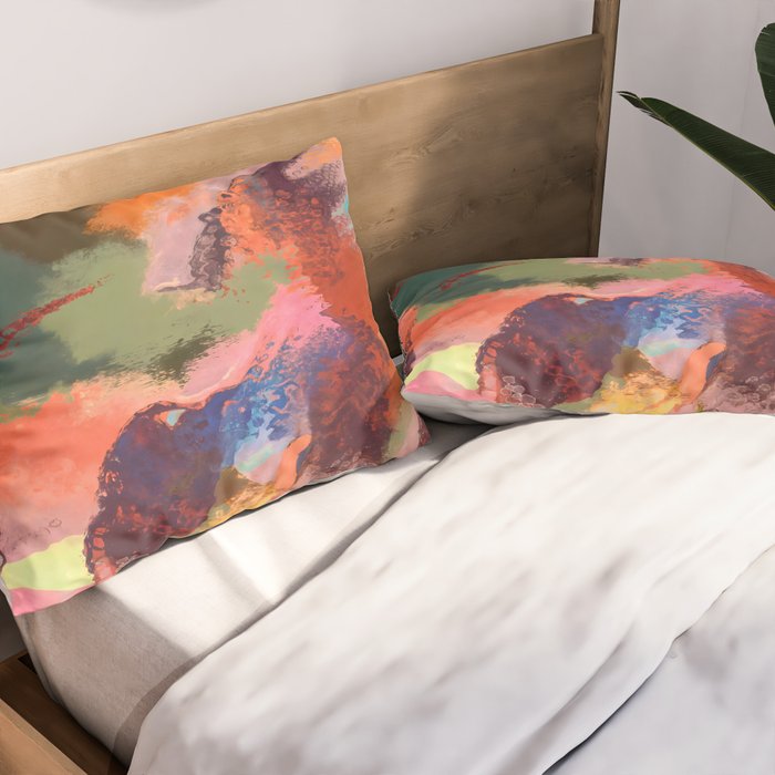 A Maroon Dream Pillow Sham Gallery Image 2