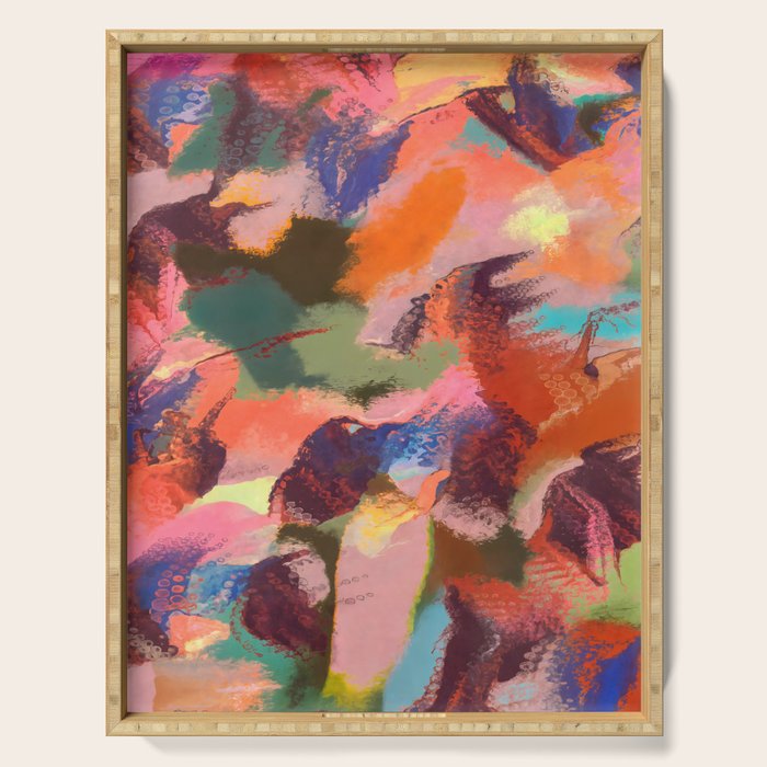 A Maroon Dream Serving Tray Gallery Image 1