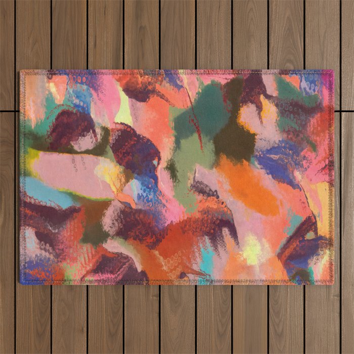 A Maroon Dream Outdoor Rug Gallery Image 1