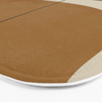Organic Abstract Shapes #2 Bath Mat Gallery Image 3