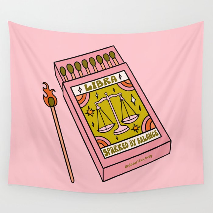 Libra Matchbox Wall Tapestry Gallery Image 4