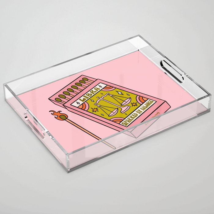 Libra Matchbox Acrylic Tray Gallery Image 1