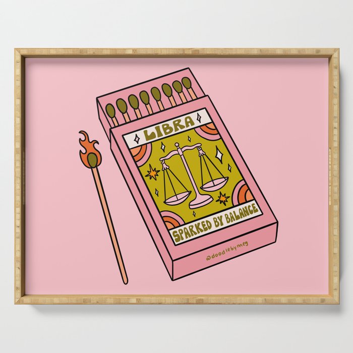 Libra Matchbox Serving Tray Gallery Image 1