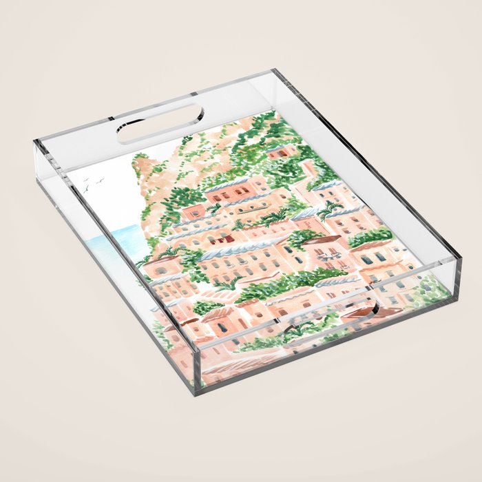 An Italian Shore Acrylic Tray Gallery Image 1
