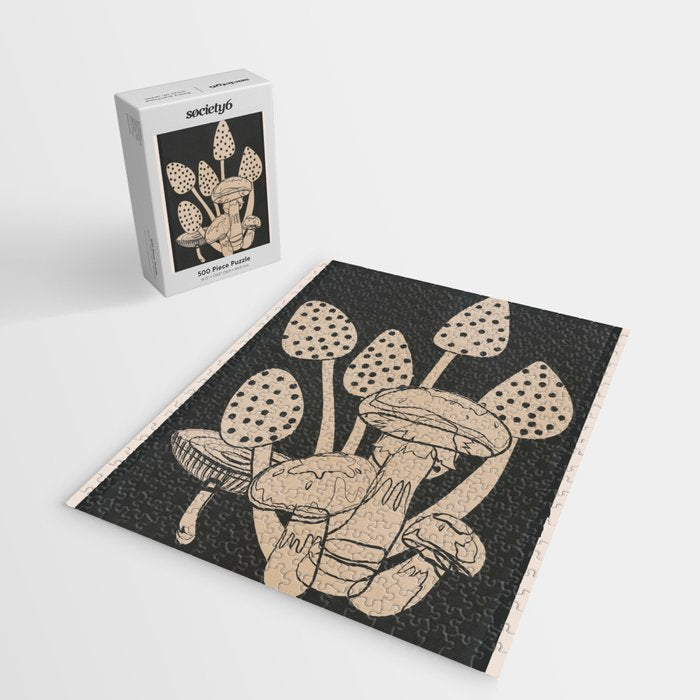 Abstract Mushrooms 1 Jigsaw Puzzle Gallery Image 2