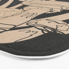 Abstract Mushrooms 1 Bath Mat Gallery Image 3