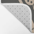 Abstract Mushrooms 1 Bath Mat Gallery Image 2