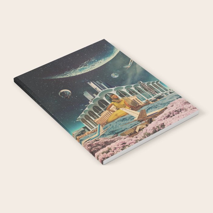 a Postcard from year 2345 Notebook Gallery Image 1