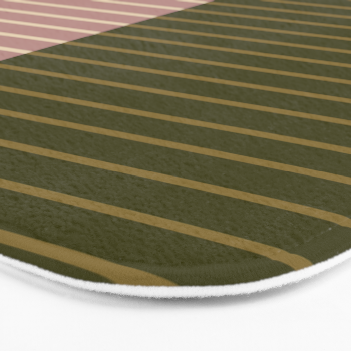 Color Block Lines XXXIV Bath Mat Gallery Image 3
