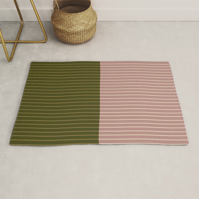 Color Block Lines XXXIV Rug Gallery Image 1