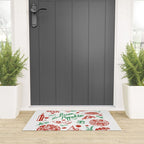 Buon Appetito Italian Food Doodles Illustration Welcome Mat Gallery Image 3