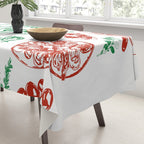 Buon Appetito Italian Food Doodles Illustration Tablecloth Gallery Image 3