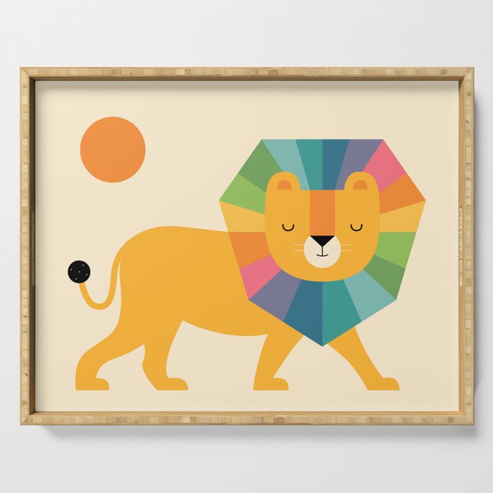 Lion Shine Serving Tray Gallery Image 1