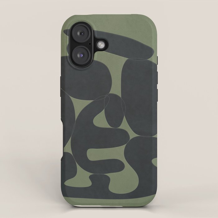 Modern Abstract Art 27 iPhone Case Gallery Image 1