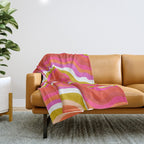 summer of love Throw Blanket Gallery Image 1
