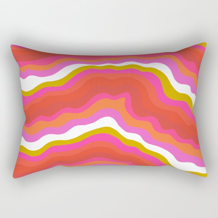 summer of love Rectangular Pillow Gallery Image 2