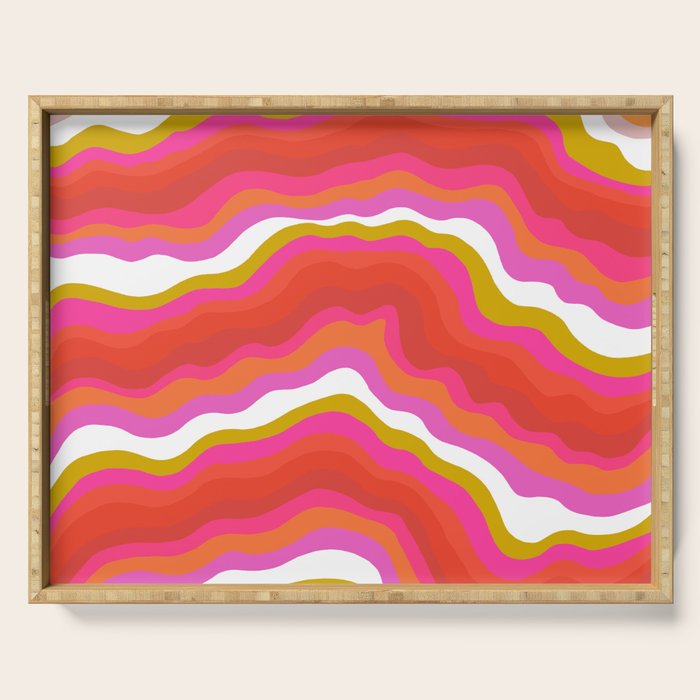 summer of love Serving Tray Gallery Image 1
