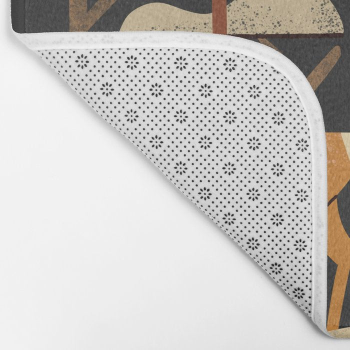 Wild Wood Deer Bath Mat Gallery Image 2
