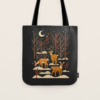Wild Wood Deer Tote Bag Gallery Image 1